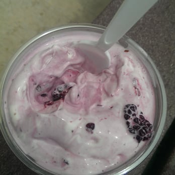 Andy's Frozen Custard - Blackberry concrete with roasted pecans. - Ice Cream & Frozen Yogurt Near Me - Jonesboro, Arkansas Andy's Frozen Custard - Blackberry concrete with roasted pecans. - Ice Cream & Frozen Yogurt Near Me - Jonesboro, Arkansas