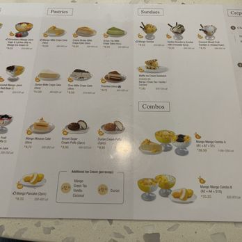 Mango Mango Dessert - Menus - Desserts Near Me - Orlando, Florida Mango Mango Dessert - Menus - Desserts Near Me - Orlando, Florida