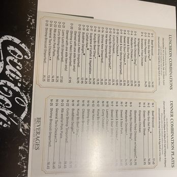 China Doll Restaurant - Menu - Chinese Near Me - Harvey, Louisiana