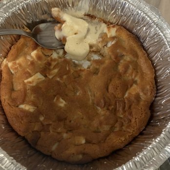 BJ's Restaurant & Brewhouse - White Chocolate Macadamia Nut Pizookie - New American Near Me - Avon, Indiana BJ's Restaurant & Brewhouse - White Chocolate Macadamia Nut Pizookie - New American Near Me - Avon, Indiana