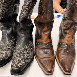 Lone Star Cobbler Boot Repair Shop - Fresh polished and repaired