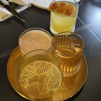 ORO Luxury Dining - NOT in order: MANGO & CHIPOTLE, STRAWBERRY CHEESECAKE, SAFFRON & SMOKE, PEAR & CHAMPAGNE - Tapas/Small Plates Near Me - Toronto, Ontario