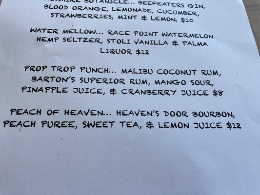 Menu photo 8 Proprietor's Lodge Pittsfield, MA Menu photo 8 Proprietor's Lodge Pittsfield, MA