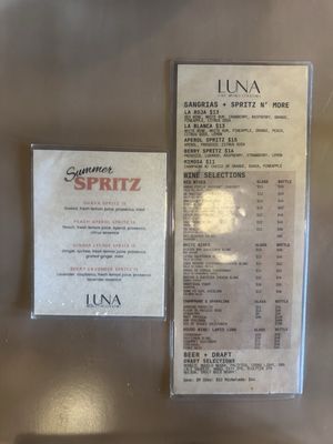 Menu photo 2 Luna Bistro Cafe Long Beach, CA Menu photo 2 Luna Bistro Cafe Long Beach, CA
