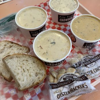 Pike Place Chowder - 4-Sampler Feast - Seafood Near Me - Seattle, Washington Pike Place Chowder - 4-Sampler Feast - Seafood Near Me - Seattle, Washington