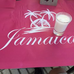 Jamaica - A complimentary limoncello beverage thrown in for us! Thanks for an amazing meal Jamaica!