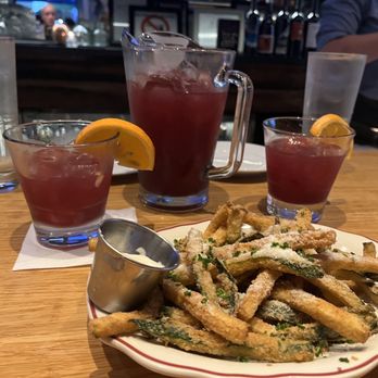 Zinburger - Zucchini Fries and A Pitcher of Zingria - Burgers Near Me - Tucson, Arizona Zinburger - Zucchini Fries and A Pitcher of Zingria - Burgers Near Me - Tucson, Arizona