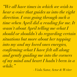 April Readings