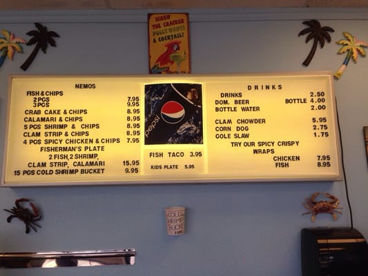 Menu photo 7 Nemo's Fish & Chips Page, AZ