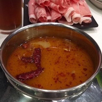 Spring Shabu-Shabu - The BROTH and the protein. Delicious!! - Hot Pot Near Me - Boston, Massachusetts