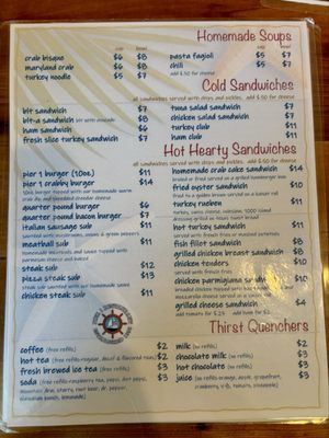 Menu photo 4 Pier 1 Restaurant North East, MD
