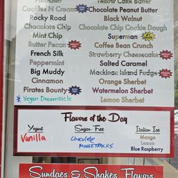 So many flavors!!!