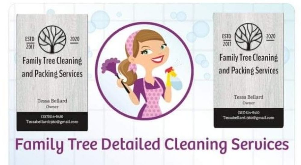 FAMILY TREE CLEANING AND PACKING SERVICES Updated April 2024
