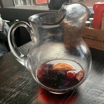Fork + Ale House - Almost finished the 64oz. sangria.... we didn't work today... and we walked to the restaurant like responsible adults. Lol - Breweries Near Me - Carmel, Indiana