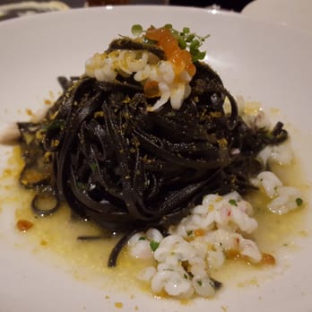 Tipo 00 - Squid ink pasta with calamari - Italian Near Me - Melbourne, VIC