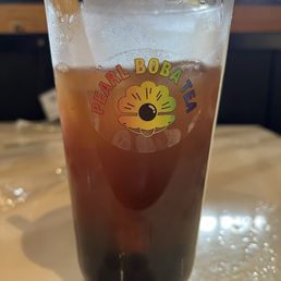 Huckleberry with double boba Huckleberry with double boba