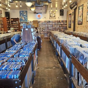 Atomic Records - Blu-ray's and vinyl, whole store, dvds, and vhs on the back wall. - Music & DVDs Near Me - Los Angeles, California