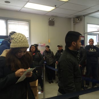 US Post Office - line out the door with only one employee working - effing ridiculous - Post Offices Near Me - Elmhurst, New York