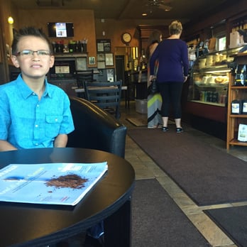 Classic Coffee - My son and I waiting for our order in the leather chairs by the fireplace! Cozy digs for sure!! - Desserts Near Me - University Place, Washington Classic Coffee - My son and I waiting for our order in the leather chairs by the fireplace! Cozy digs for sure!! - Desserts Near Me - University Place, Washington