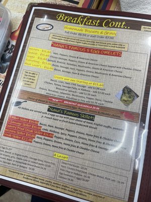 Menu photo 1 Nana's Naples, FL