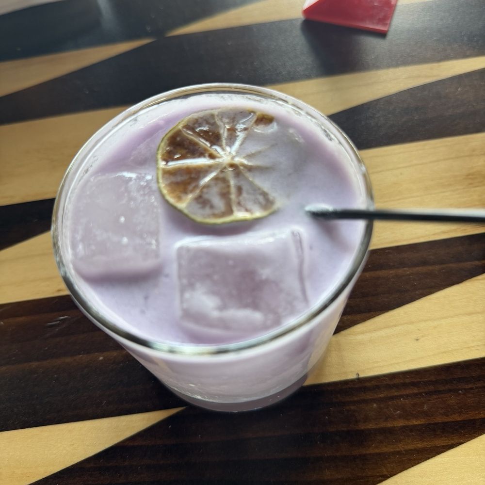 Saap Saap BBQ - Ube coconut margaritas - Barbeque Near Me - Nashville, Tennessee