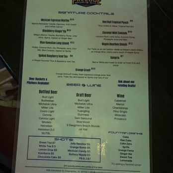 Prelude 80 - Drink menu - Real Estate Services Near Me - Clearwater, Florida Prelude 80 - Drink menu - Real Estate Services Near Me - Clearwater, Florida