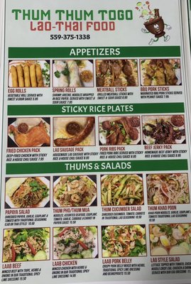 Menu photo 3 Thum Thum ToGo Fresno, CA