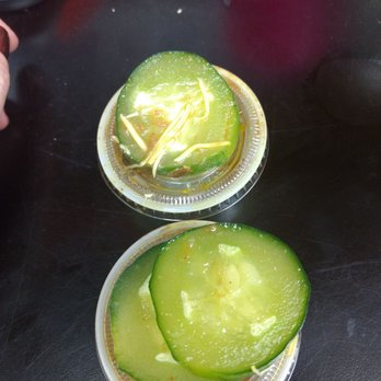 4 Rivers Smokehouse - Frozen cucumbers. No, these are not pickles. - Barbeque Near Me - Gainesville, Florida 4 Rivers Smokehouse - Frozen cucumbers. No, these are not pickles. - Barbeque Near Me - Gainesville, Florida