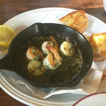 Bodensee Restaurant - Garlic-butter shrimp appetizer with crusty toasted bread. - German Near Me - Helen, Georgia Bodensee Restaurant - Garlic-butter shrimp appetizer with crusty toasted bread. - German Near Me - Helen, Georgia