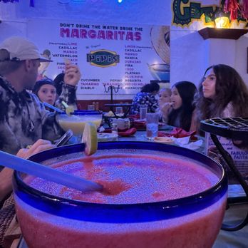 Pipi's - Huge Watermelon Margarita! - Mexican Near Me - Puerto Vallarta, JAL