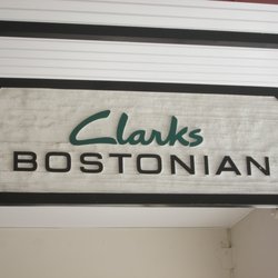 Clarks Outlet - Store sign