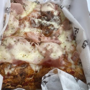 Rosetta Bakery - Ham and cheese pizza - Bakeries Near Me - Miami Beach, Florida
