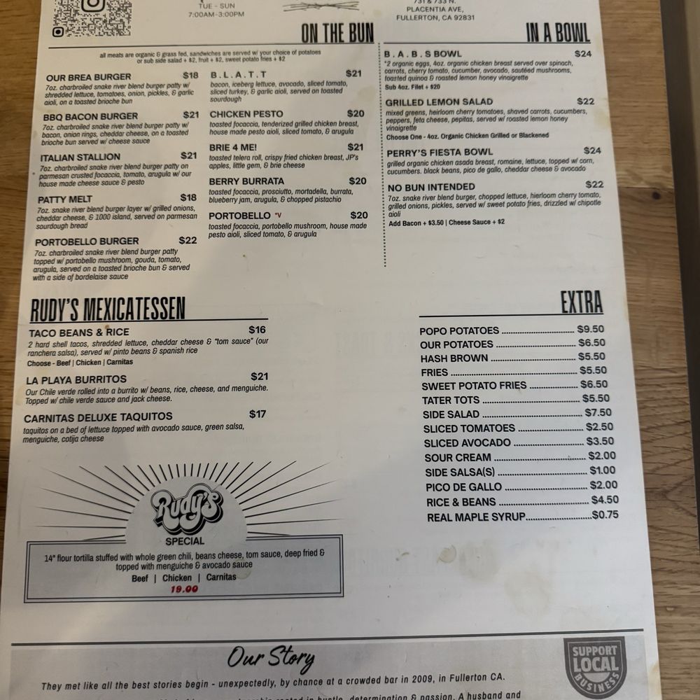 Our Nest - Menu - Breakfast & Brunch Near Me - Brea, California Our Nest - Menu - Breakfast & Brunch Near Me - Brea, California