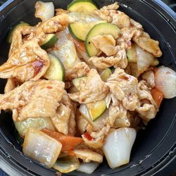 Szechuan Bowl with Chicken & White rice