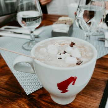 Belga Cafe - Belgian Hot Chocolate Milk with Irish Cream - Belgian Near Me - Washington, DC, District of Columbia