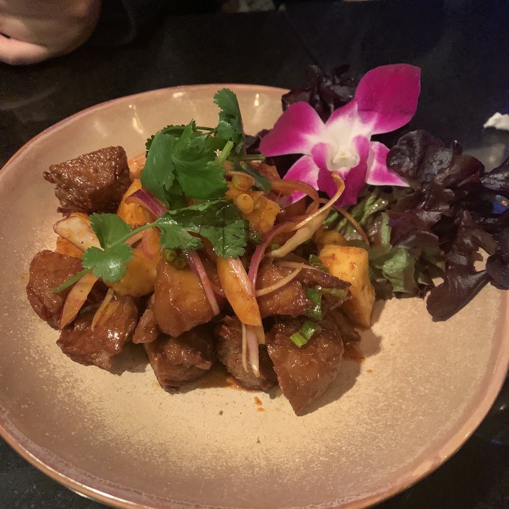 Valla Table - Crispy Duck Salad - Thai Near Me - New York, New York Valla Table - Crispy Duck Salad - Thai Near Me - New York, New York