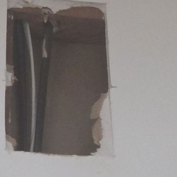 Cali First Remodel - This hole in the wall was put there to put two recess lights on my ceiling! That was almost 2 months ago! - General Contractors Near Me - Marina del Rey, California