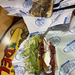 Santa Cruz and Cali Cheese Steak Santa Cruz and Cali Cheese Steak