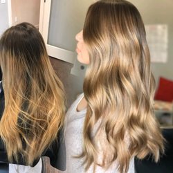 Linz DeLauder Hair Salon - Before & After Balayage