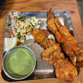 Surmai - Chicken Kebab - Indian Near Me - Sunnyvale, California Surmai - Chicken Kebab - Indian Near Me - Sunnyvale, California