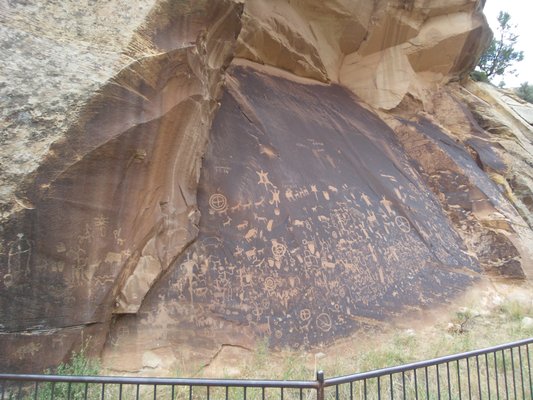 Newspaper Rock State Historical Monument by null
