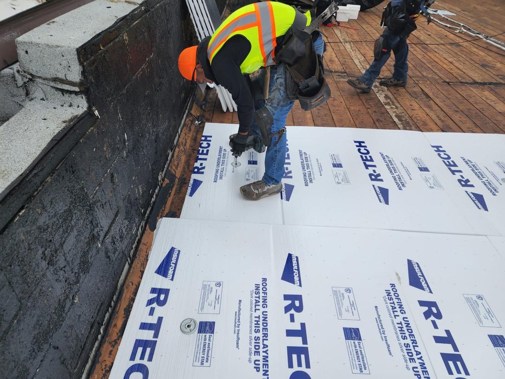 Slide of Final Roofing & Retro-Fit