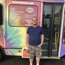 Big Var's Water Ice - They let us ride along in the truck and buy water ice for random people :-)
