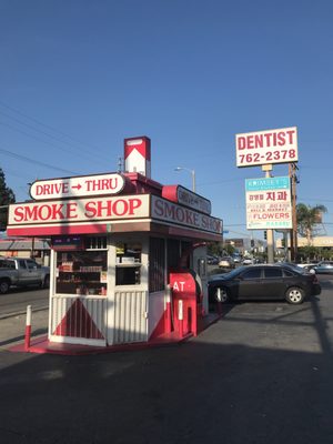 drive through tobacco Drive Thru Smoke Shop, 12908 Victory Blvd, Hollywood, CA 91606, US