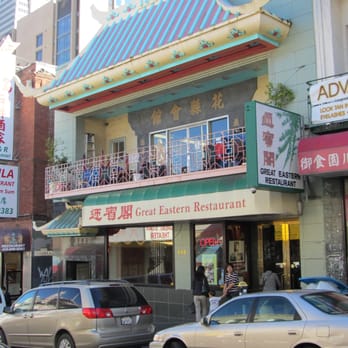 Great Eastern Restaurant - Exterior - Dim Sum Near Me - San Francisco, California Great Eastern Restaurant - Exterior - Dim Sum Near Me - San Francisco, California