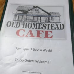 Old Homestead Cafe
