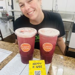 Happy House Energy & Nutrition - Angela & 2 Berry Smash Teas