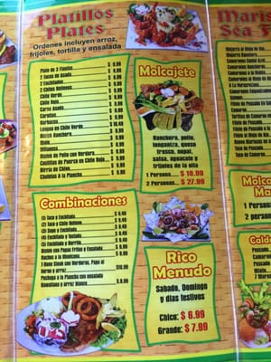 Menu photo 6 T & A Taco No 2 Bell Gardens, CA