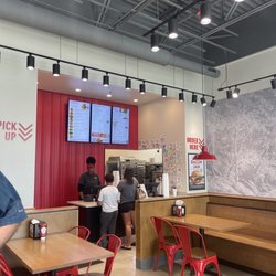 Pic inside the Restaurant where you place your order. Front Counter.