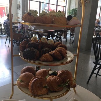 The Lynhall - Afternoon Tea. Savory items on bottom and the rest are sweets. - Breakfast & Brunch Near Me - Edina, Minnesota The Lynhall - Afternoon Tea. Savory items on bottom and the rest are sweets. - Breakfast & Brunch Near Me - Edina, Minnesota